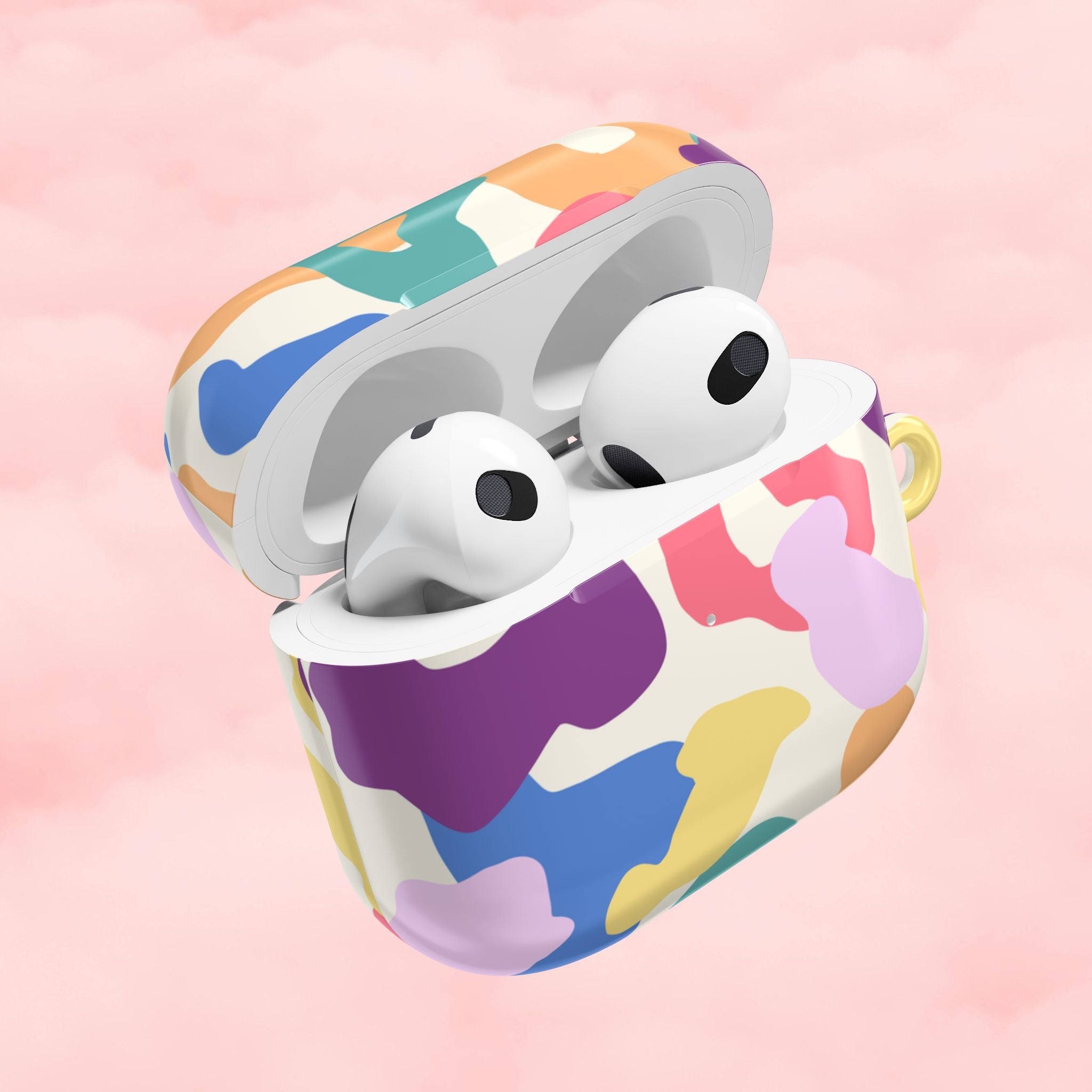 Messy Paint Airpod Case