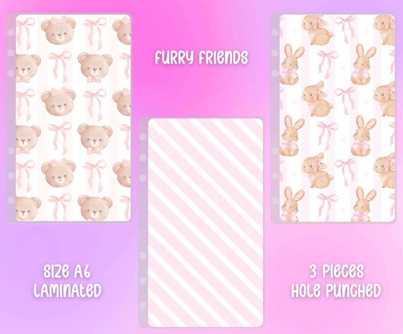 Matte Vellum Cash Envelope Set A6 - 3pcs