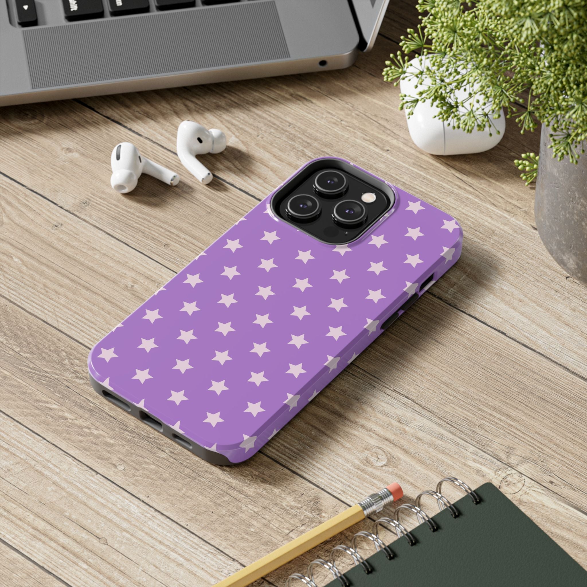 Purple Star Power Phone Case (Apple & Android)