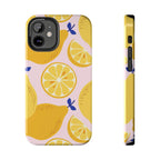 Sour Lemon Drop Phone Case (Apple & Android) - Pink Sweetheart