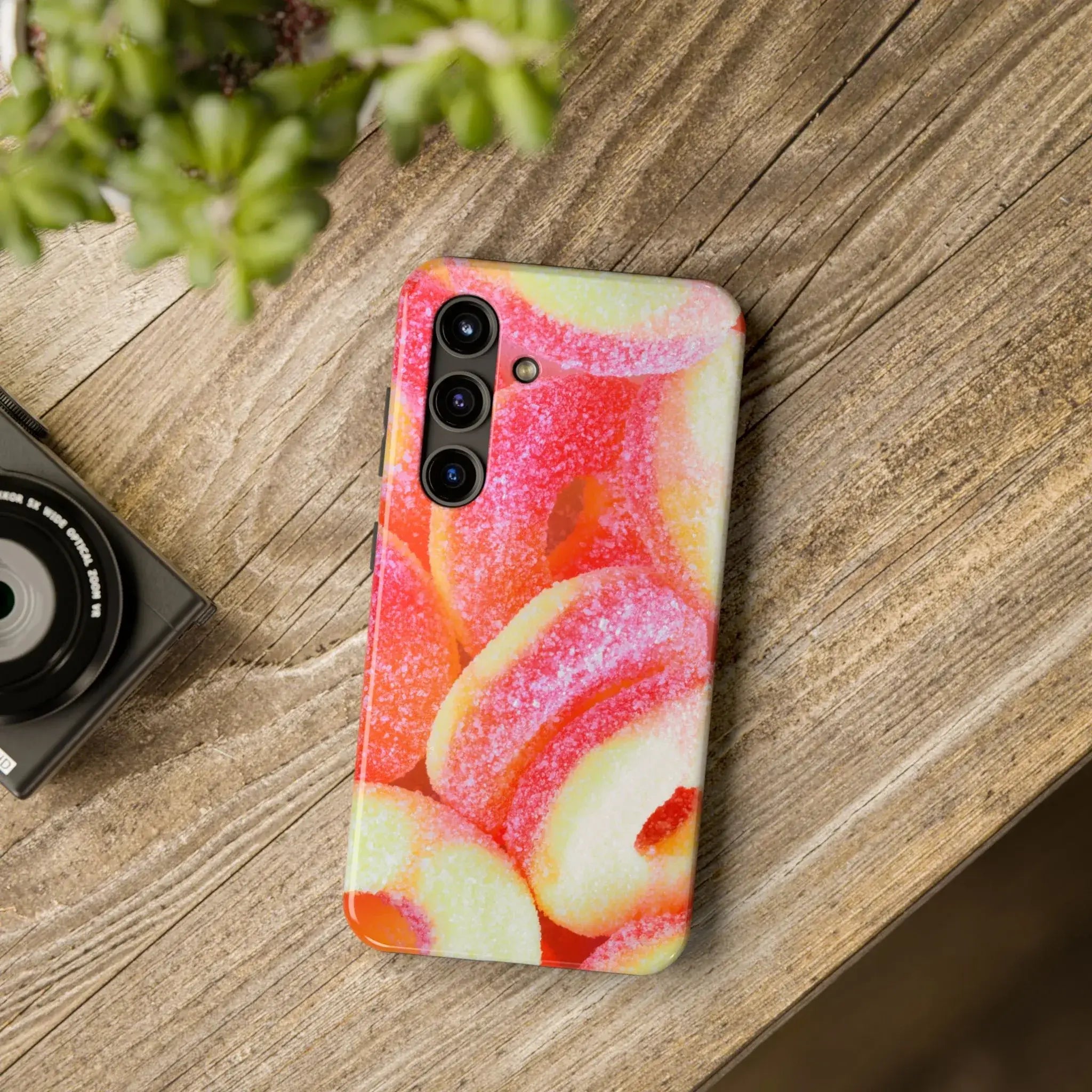 Sour Peach Ringz Phone Case (Apple & Android) - Pink Sweetheart