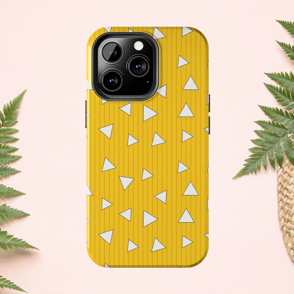 Triangle Thunder Kimono Tough Phone Case (Apple & Android) - Pink Sweetheart