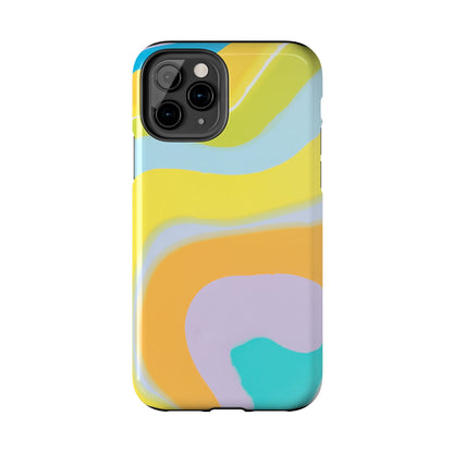 Colorful Pastel Marble Pattern Phone Case