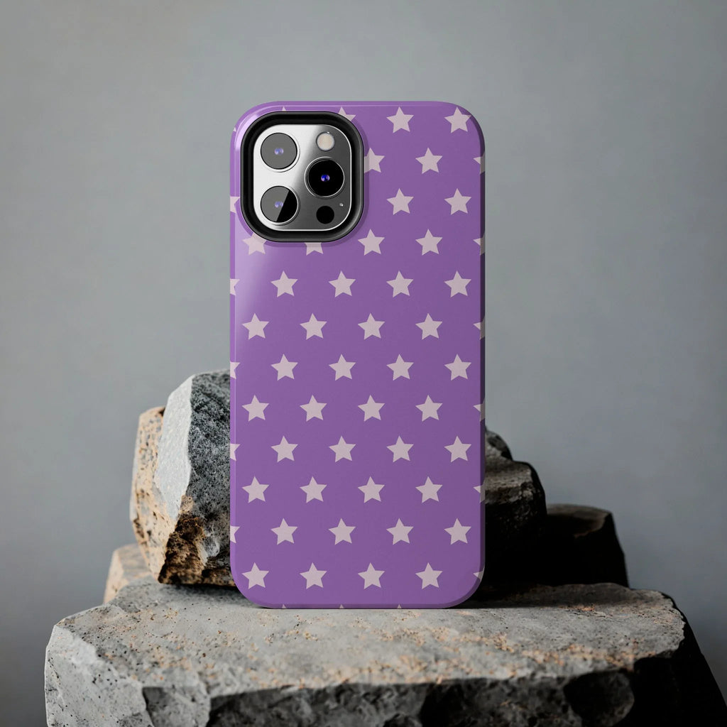 Purple Star Power Phone Case (Apple & Android) - Pink Sweetheart