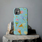 Ice Cream Festival Phone Case (Apple & Android) - Pink Sweetheart