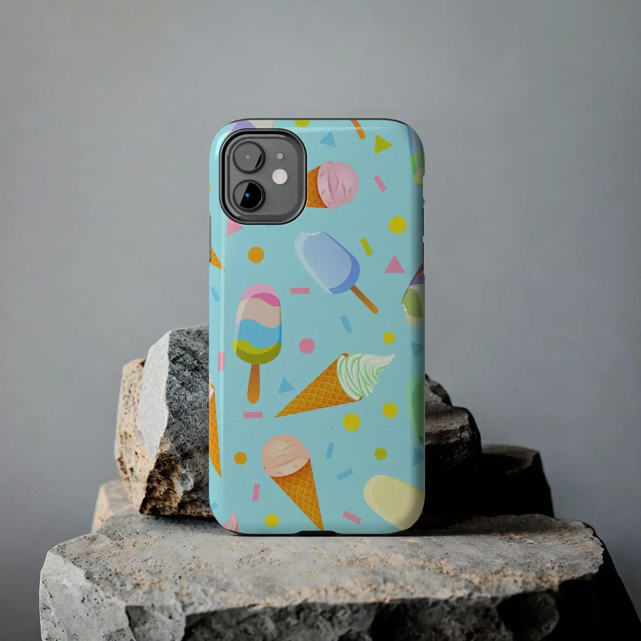 Ice Cream Festival Phone Case (Apple & Android) - Pink Sweetheart