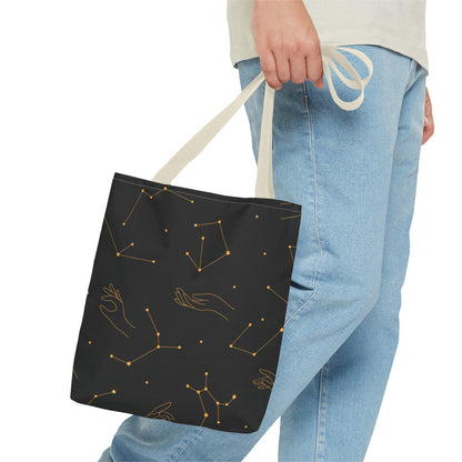 Zodiacs in Space Tote Bag