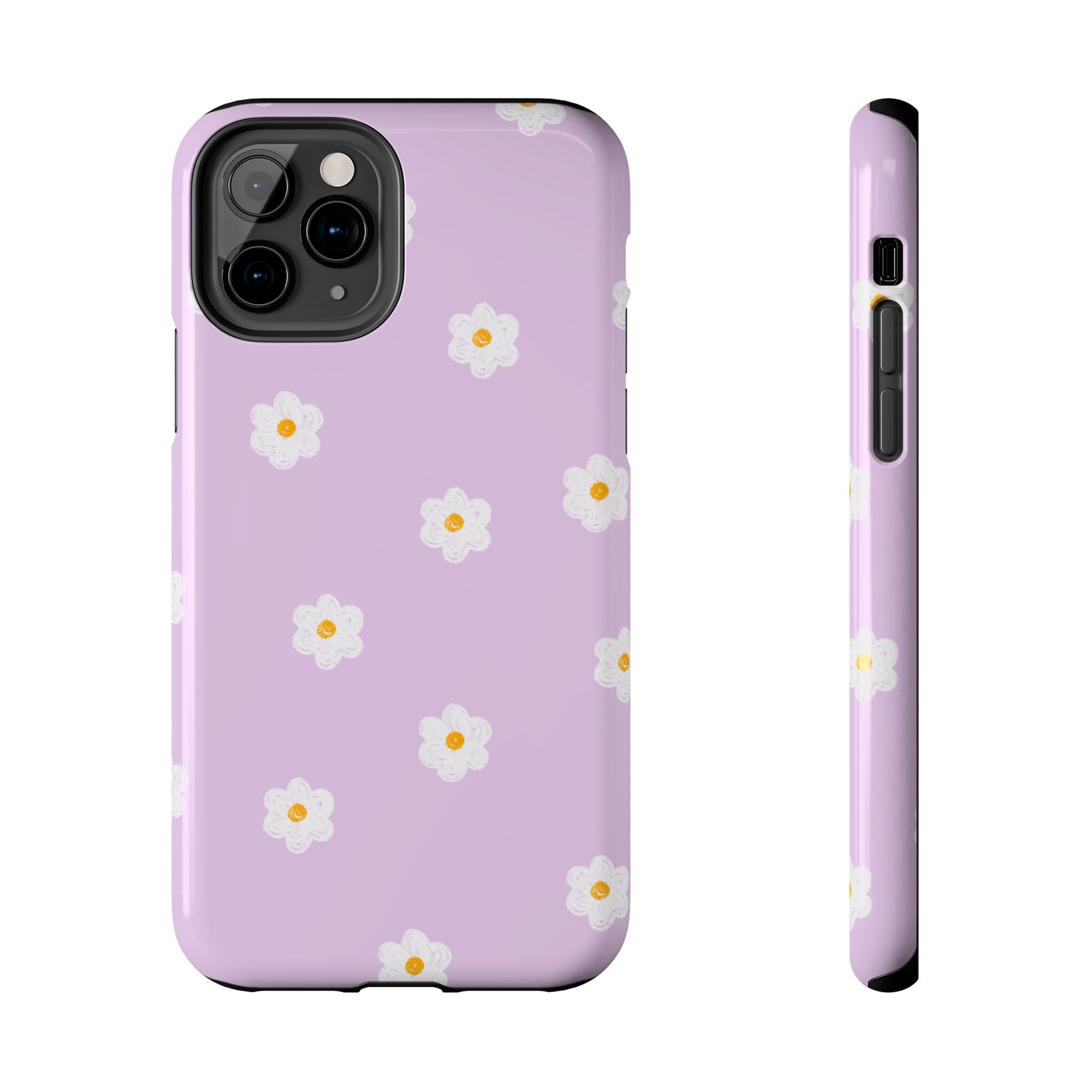 Purple and Mini Flowers Phone Case (Apple & Android)