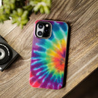 Groovy Tie Dye Phone Case (Apple & Android) - Pink Sweetheart