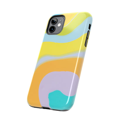 Colorful Pastel Marble Pattern Phone Case