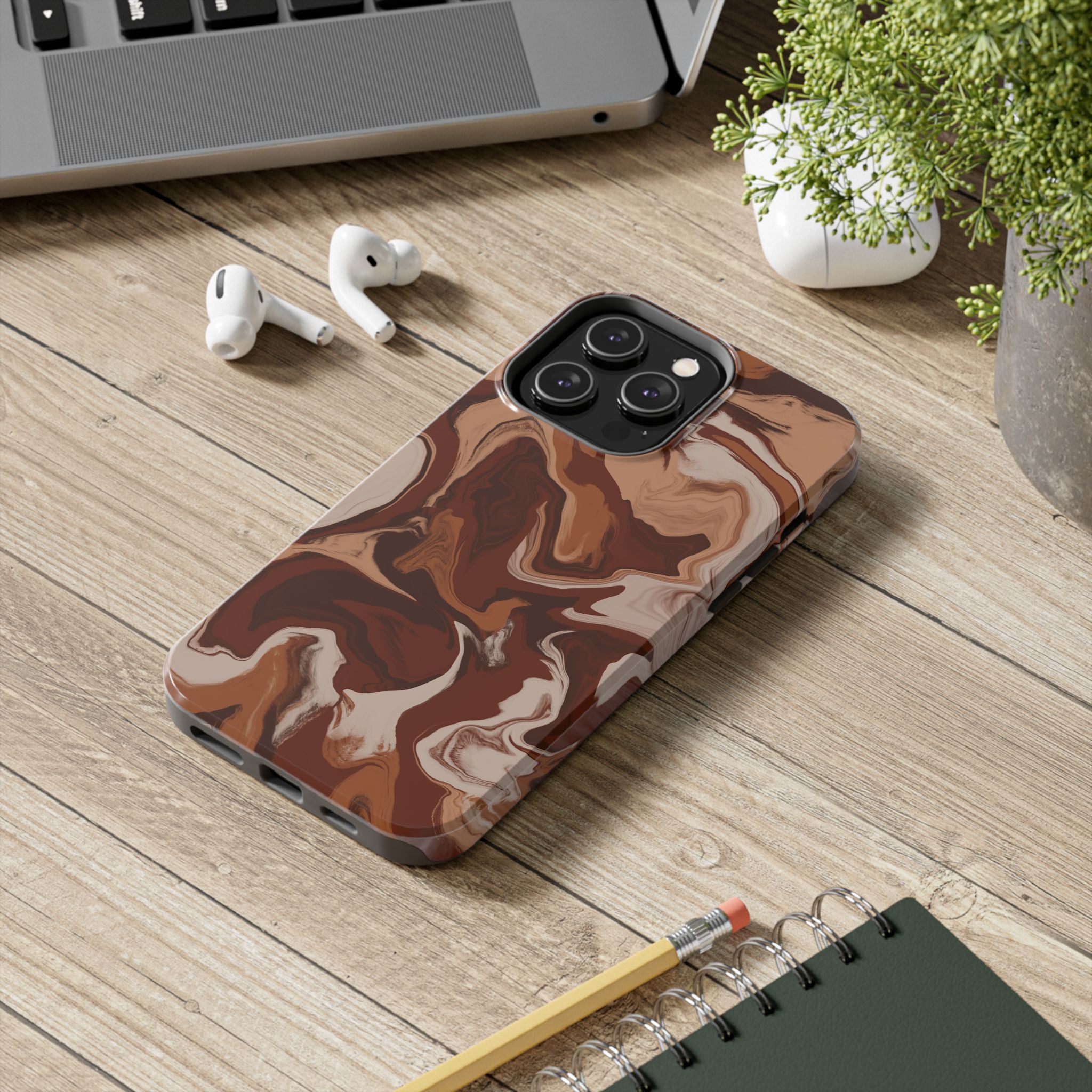 Chocolate Fudge Brownie Phone Case (Apple & Android)