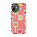 Lollipop Candy Phone Case (Apple & Android) - Pink Sweetheart