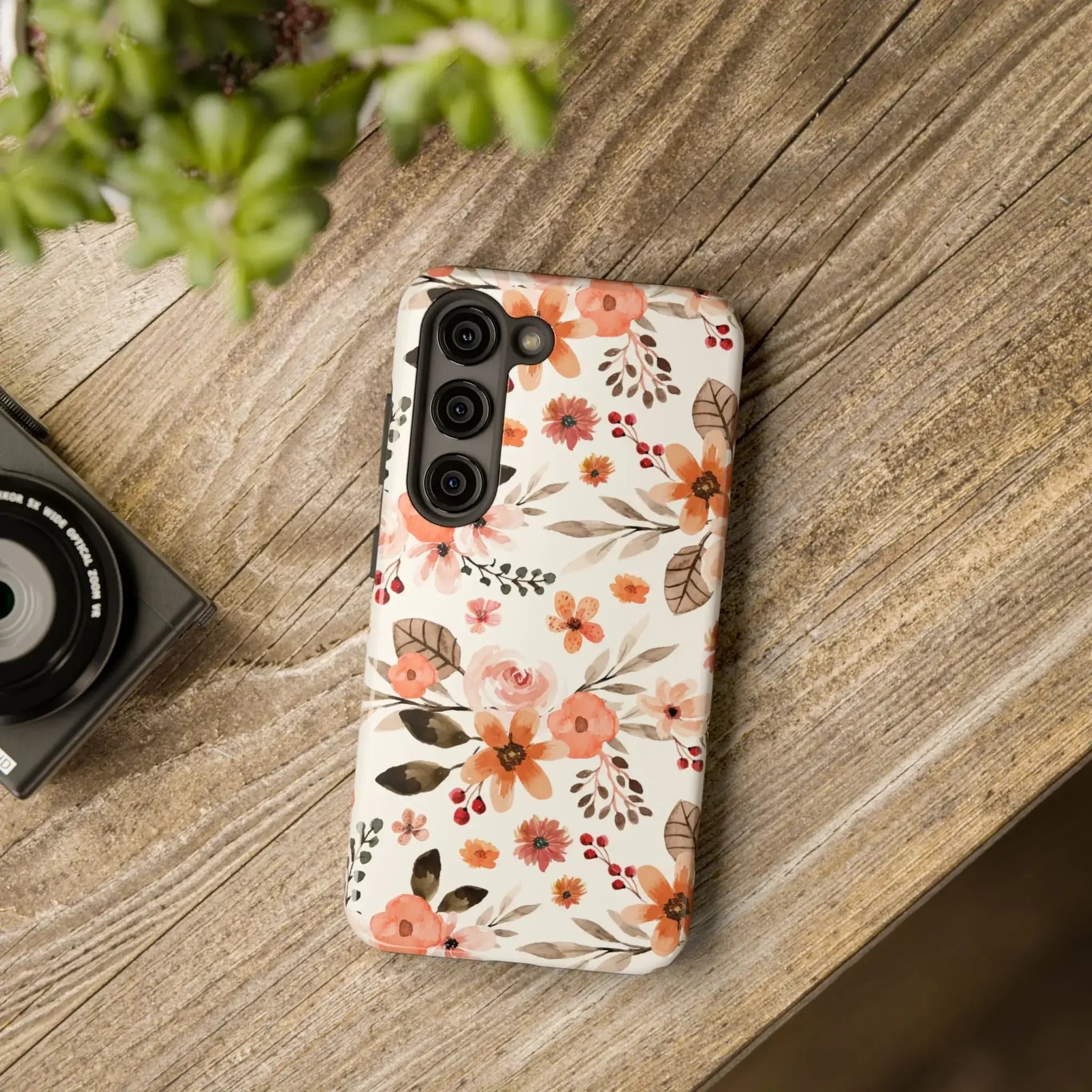 Timeless Vintage Florals Phone Case (Apple & Android) - Pink Sweetheart
