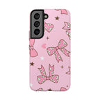 Pretty Pink Bows Phone Case (Apple & Android) - Pink Sweetheart