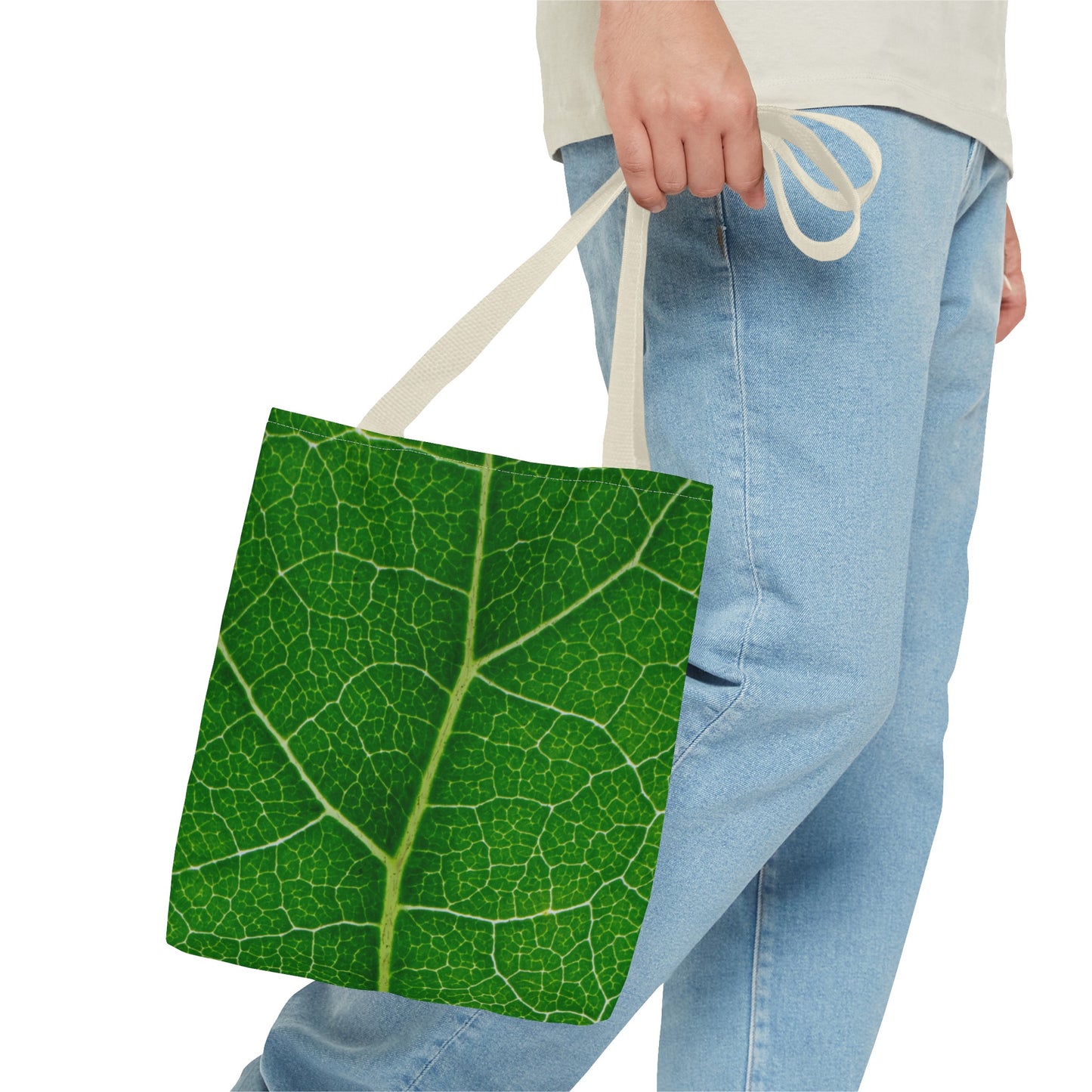 Fresh Green Leaf Tote Bag