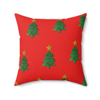 Happy Holiday Season Square Pillow