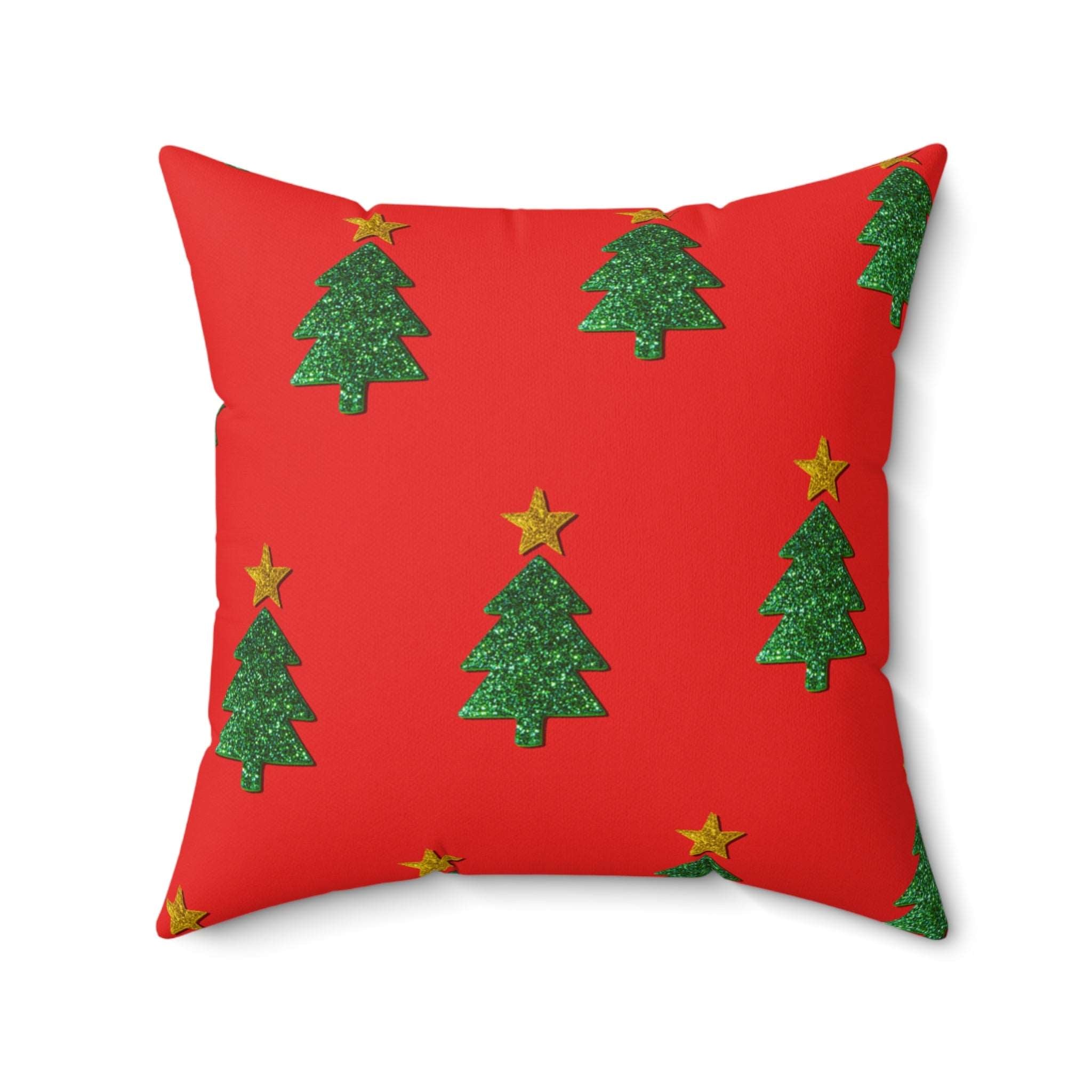 Happy Holiday Season Square Pillow