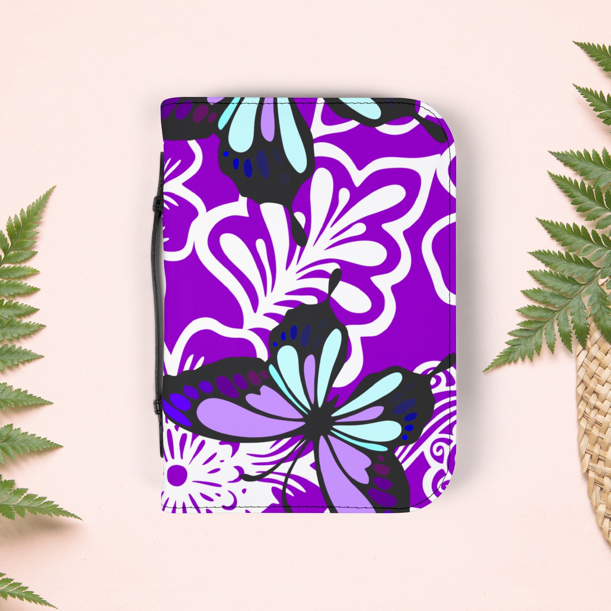 Purple Amethyst Butterfly Book Cover