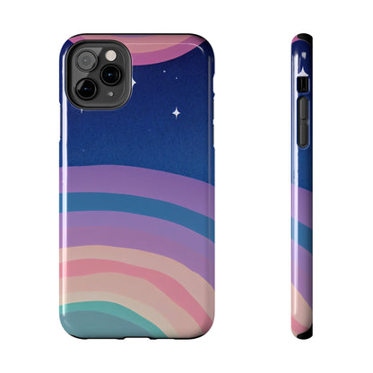 Midnight Rainbows Phone Case