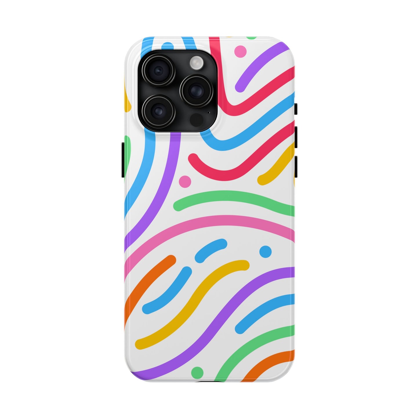 Rainbow Swirls Phone Case