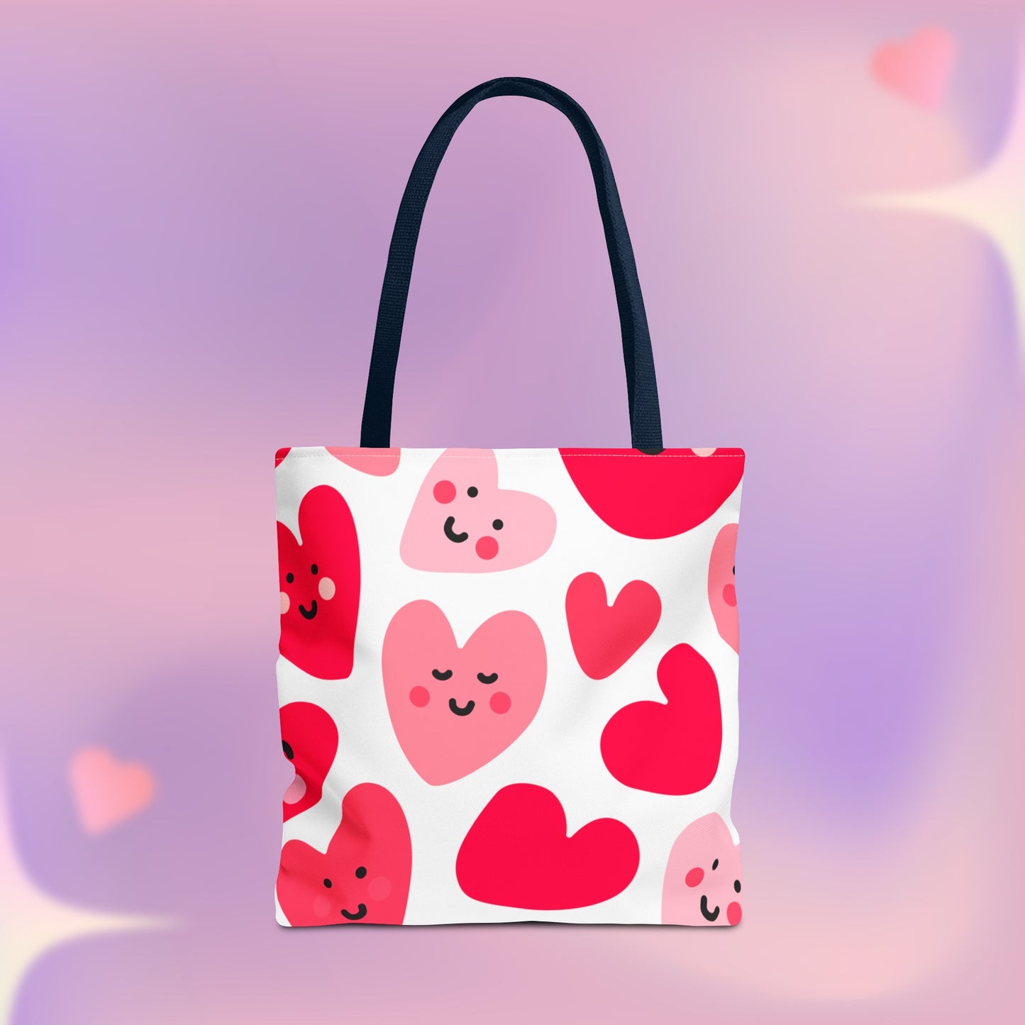 Happy Little Hearts Tote Bag