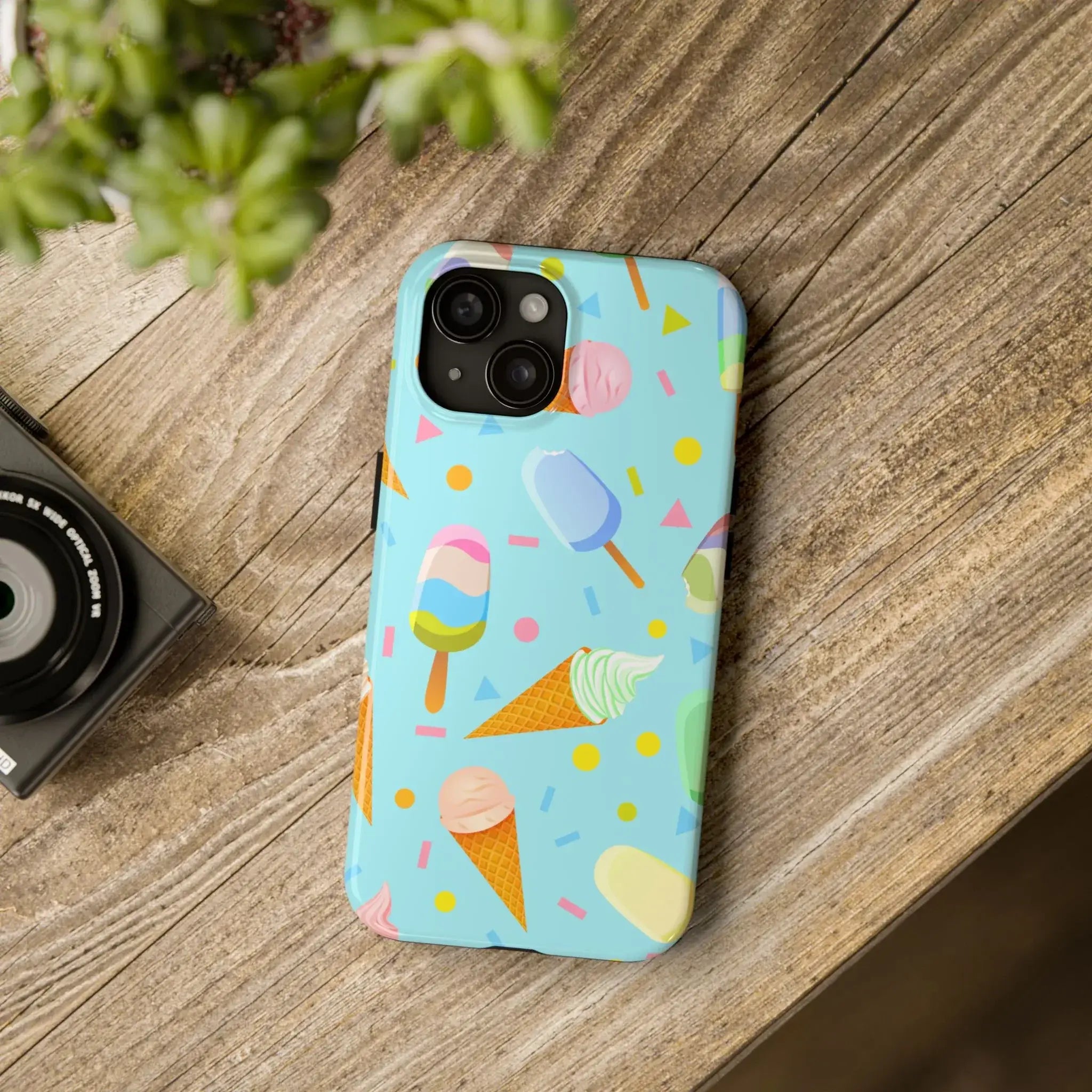 Ice Cream Festival Phone Case (Apple & Android) - Pink Sweetheart
