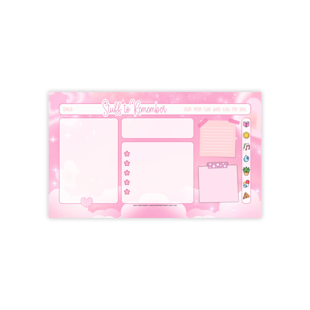 Pinkalicious Paradise Sticky Note Pad