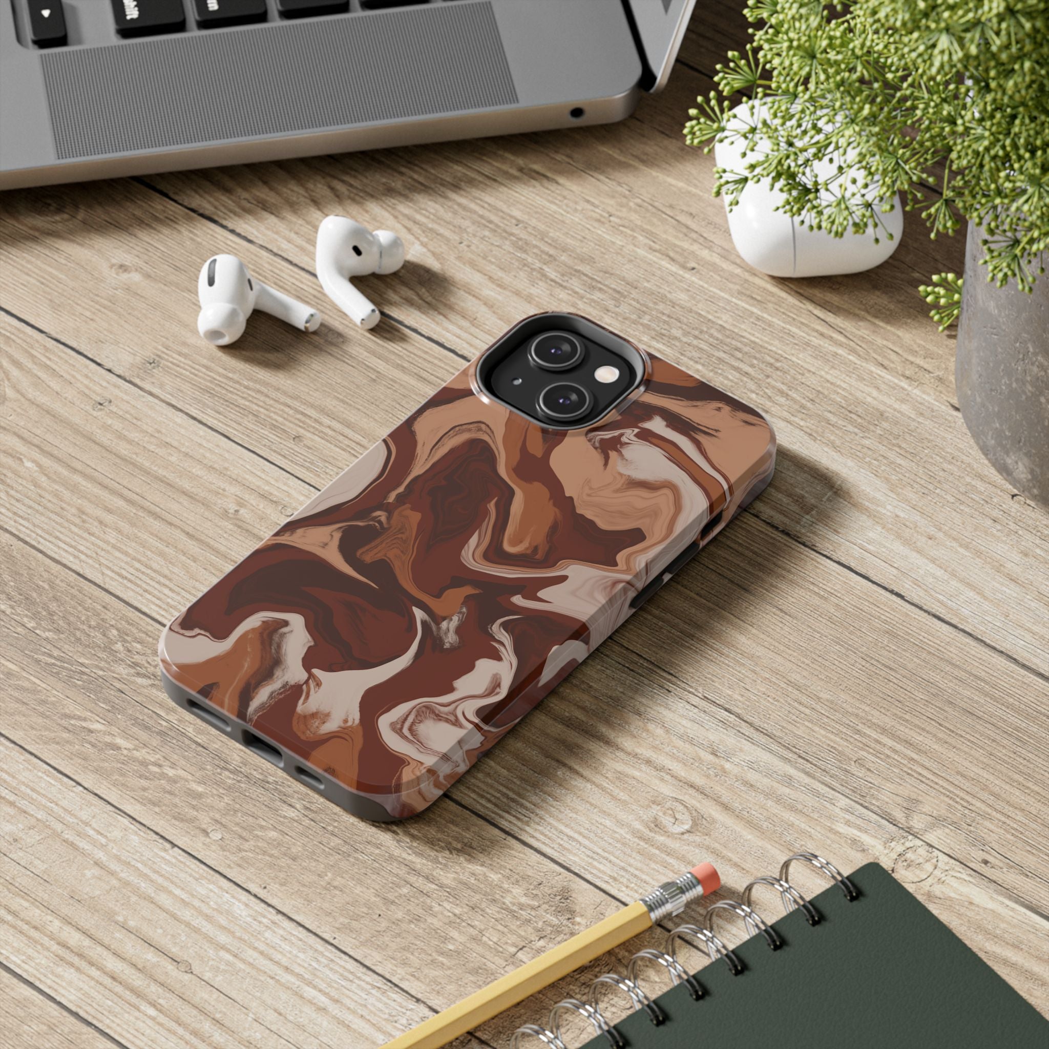 Chocolate Fudge Brownie Phone Case (Apple & Android)