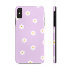 Purple and Mini Flowers Phone Case (Apple & Android)