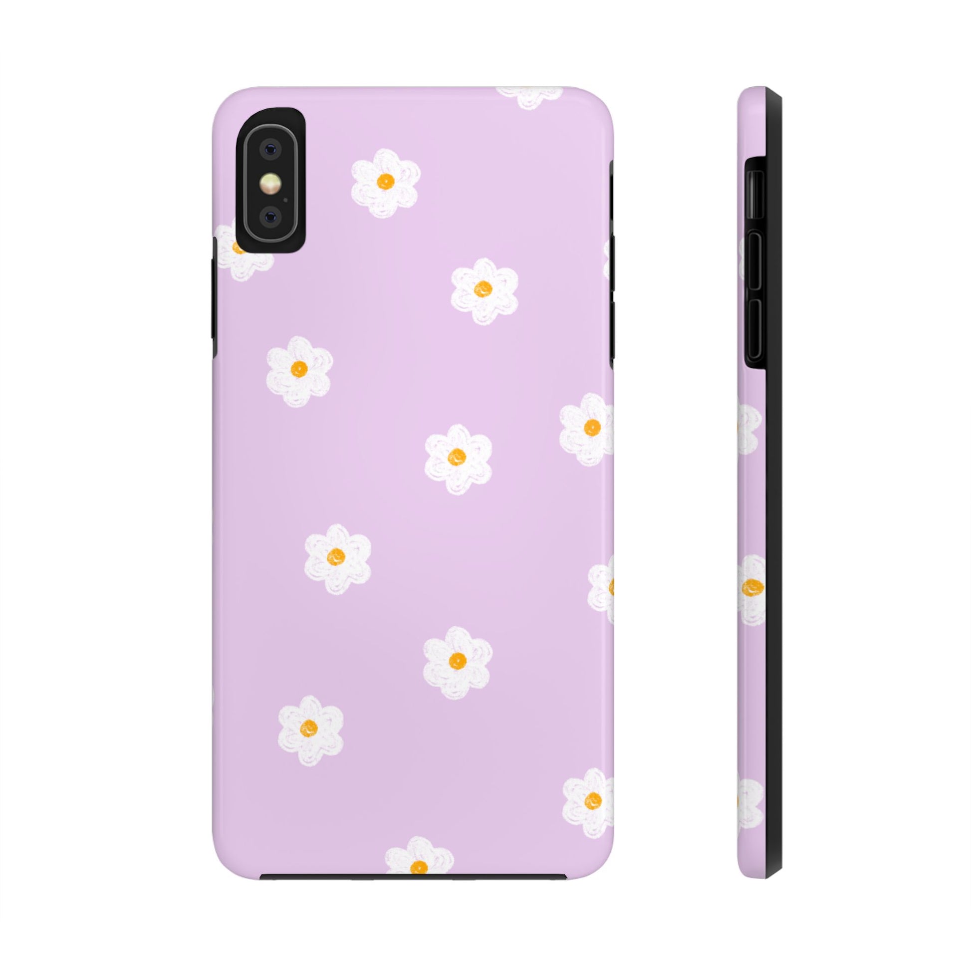 Purple and Mini Flowers Phone Case (Apple & Android)