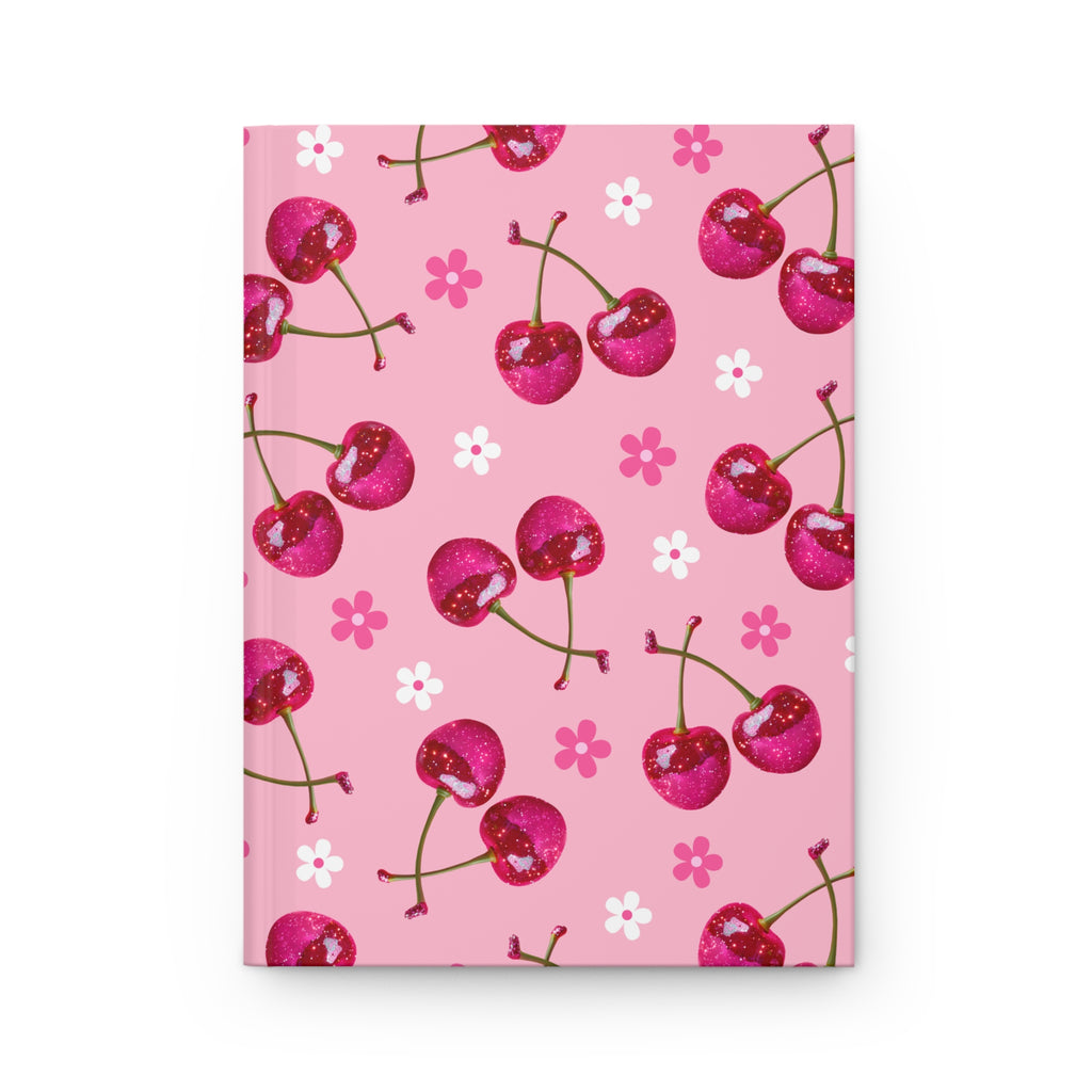 Sparkling Cherry Hardcover Matte Journal