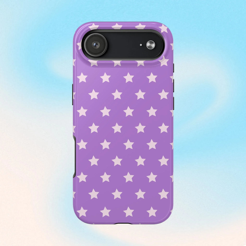 Purple Star Power Phone Case (Apple & Android) - Pink Sweetheart