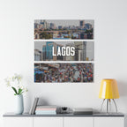 Lagos Skyline Acrylic Prints (Triptych)