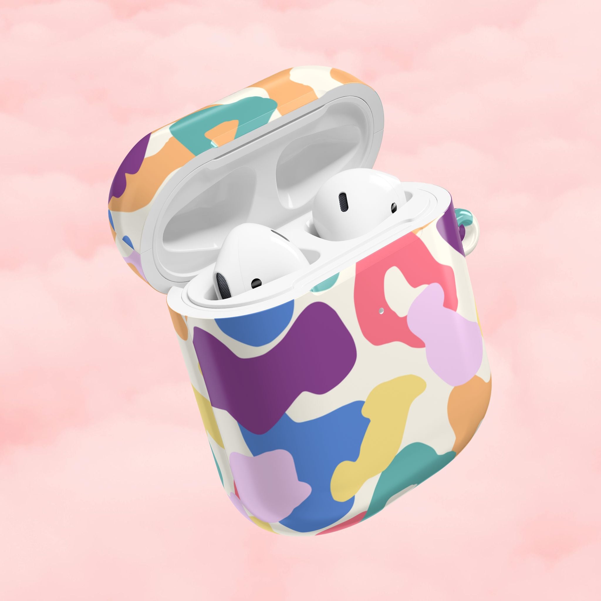 Messy Paint Airpod Case