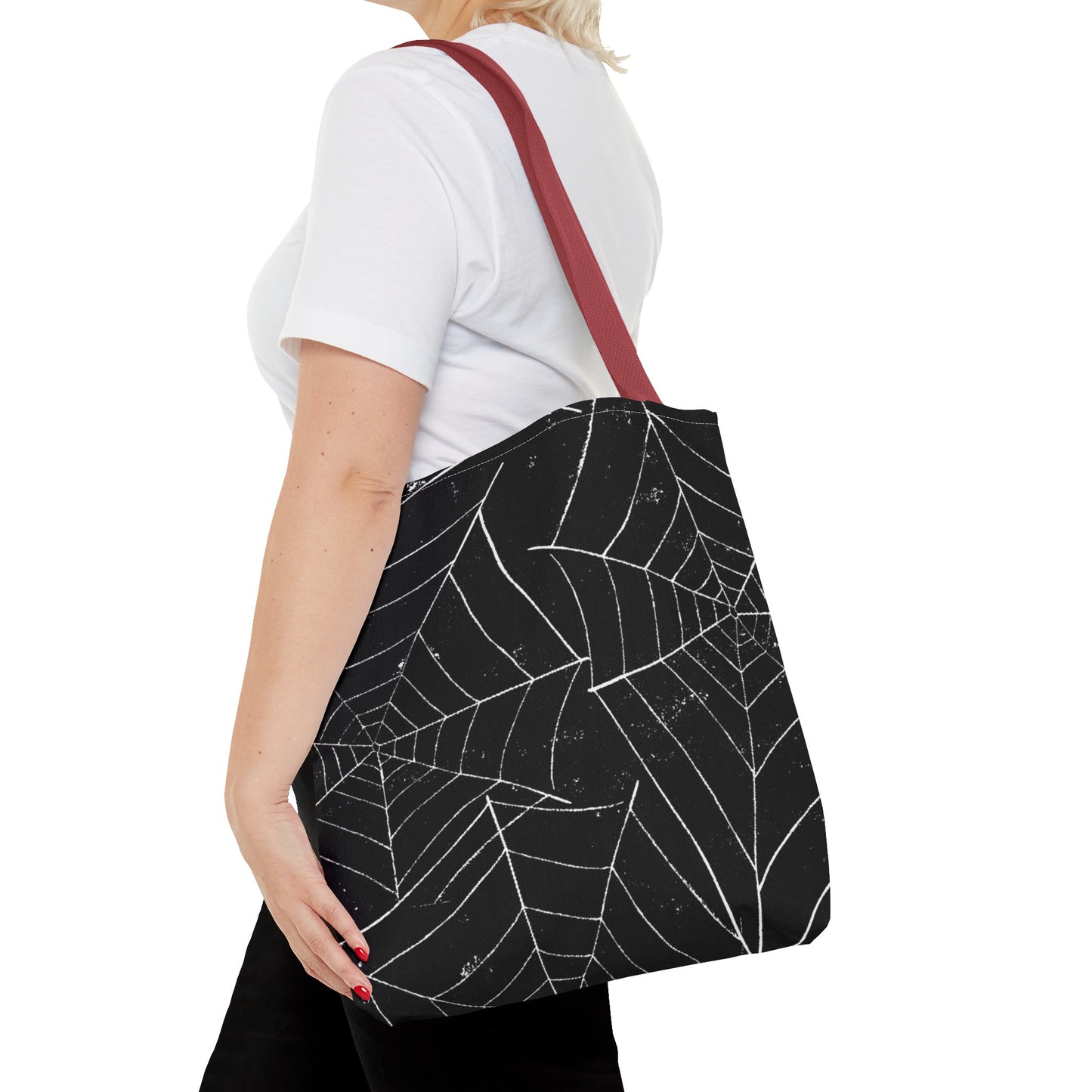 Spun Spider Web Tote Bag