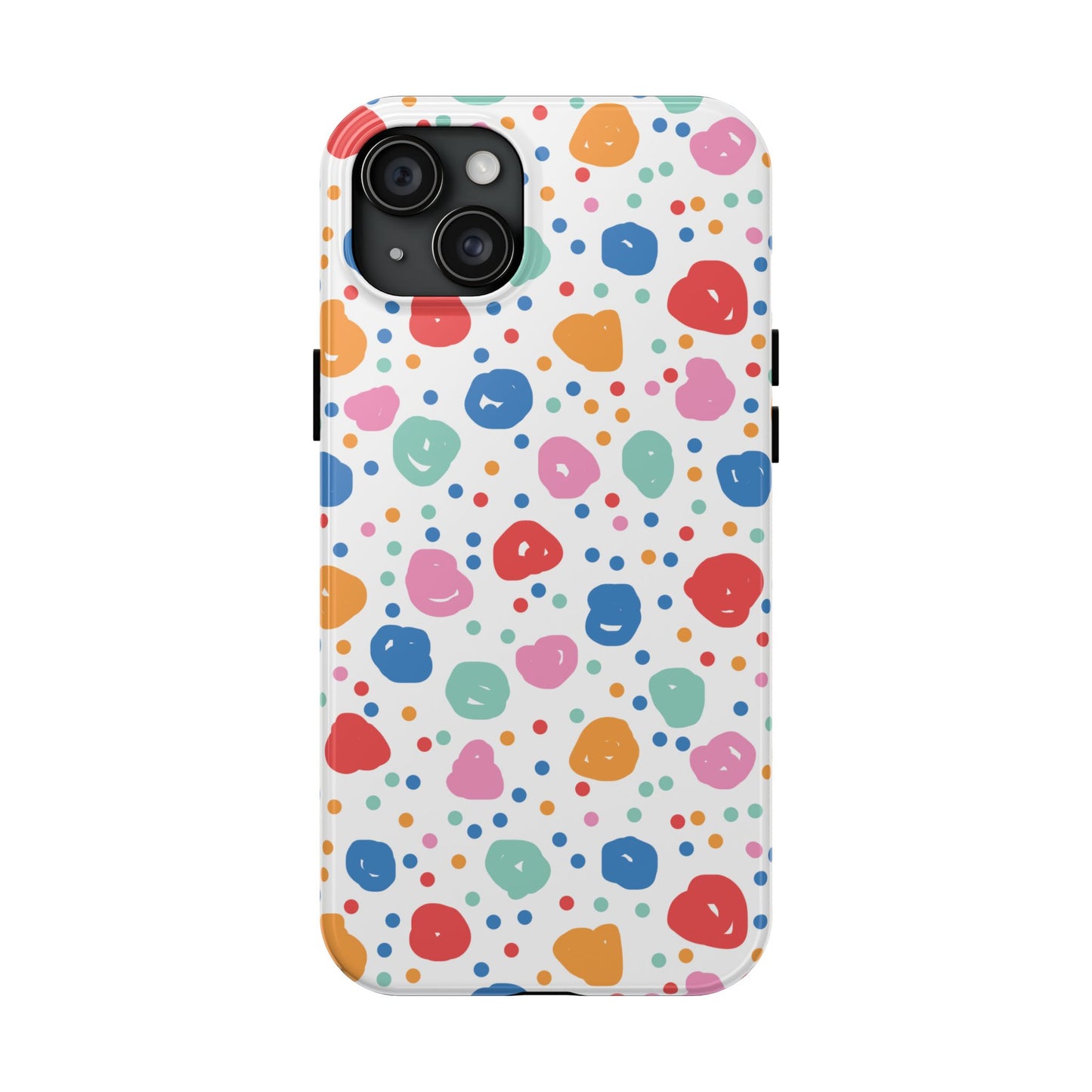 Seamless Hand Drawn Polka Phone Case