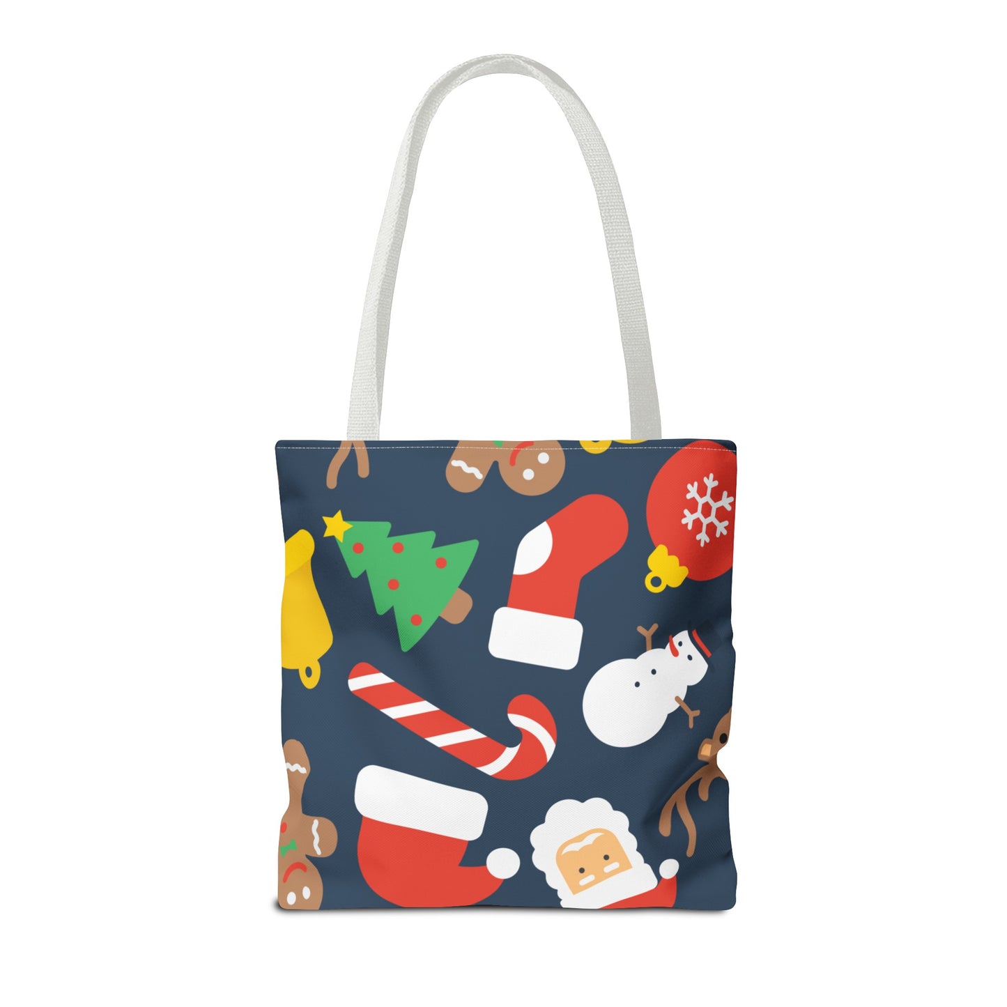 Jolly Christmas Pattern Tote Bag