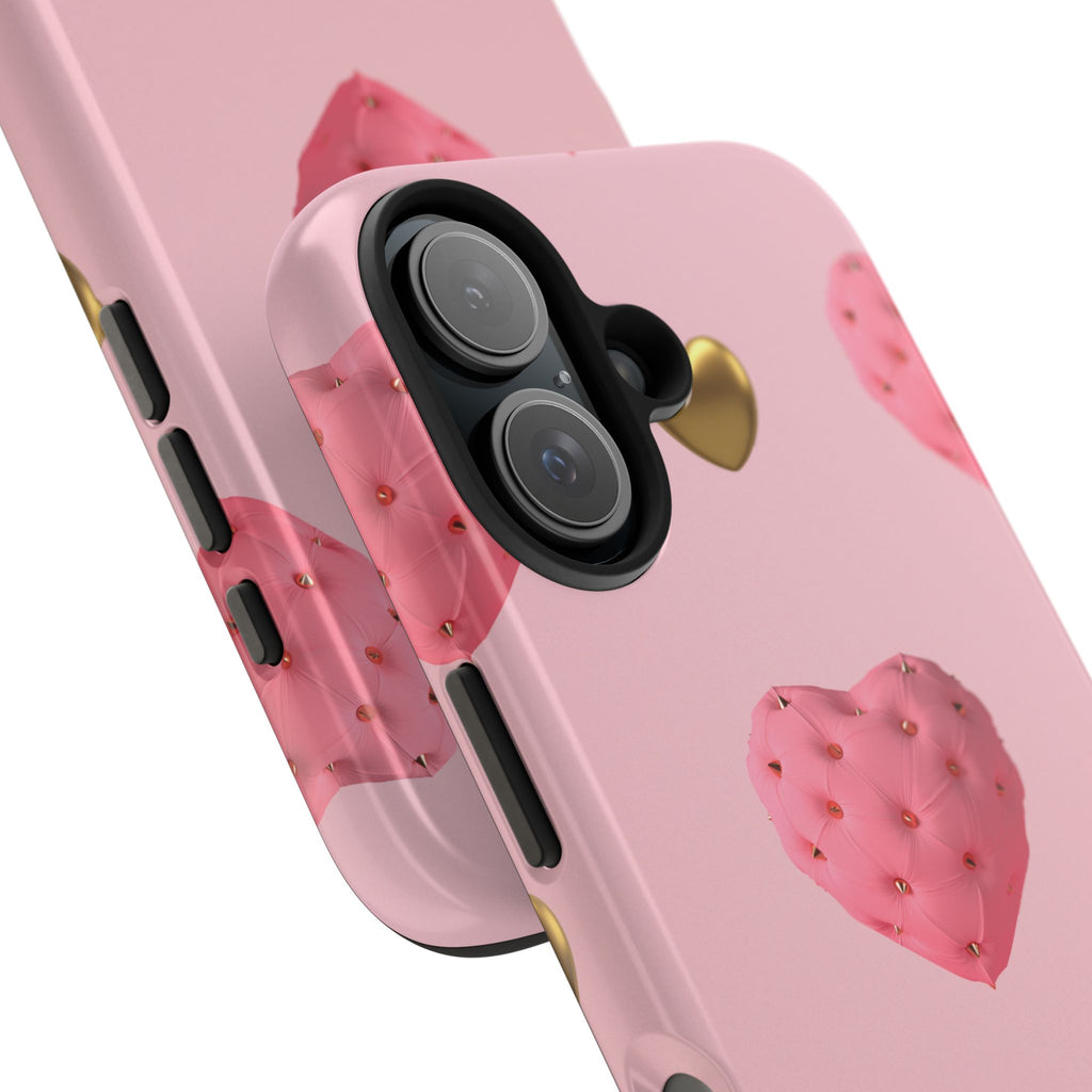 Heart of Gold Pink Phone Case (Apple & Android)