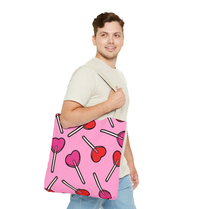 Sweetheart Lollipops Tote Bag