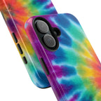 Groovy Tie Dye Phone Case (Apple & Android) - Pink Sweetheart