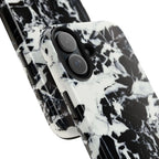 Black & White Shattered Phone Case (Apple & Android) - Pink Sweetheart