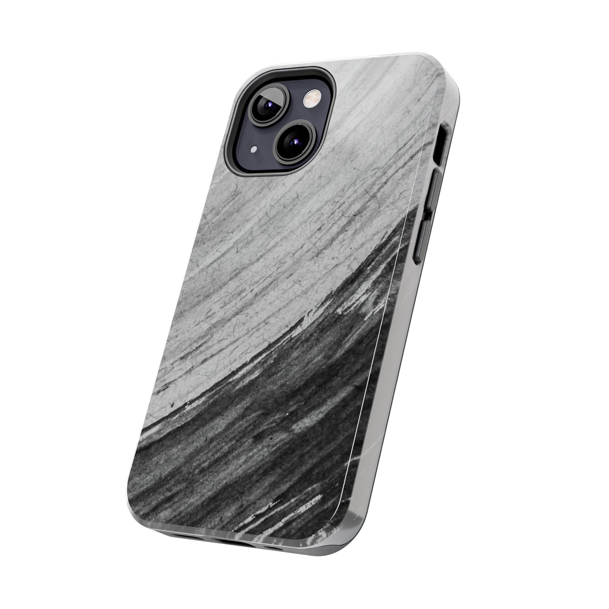 Black & Gray Phone Case (Apple & Android)