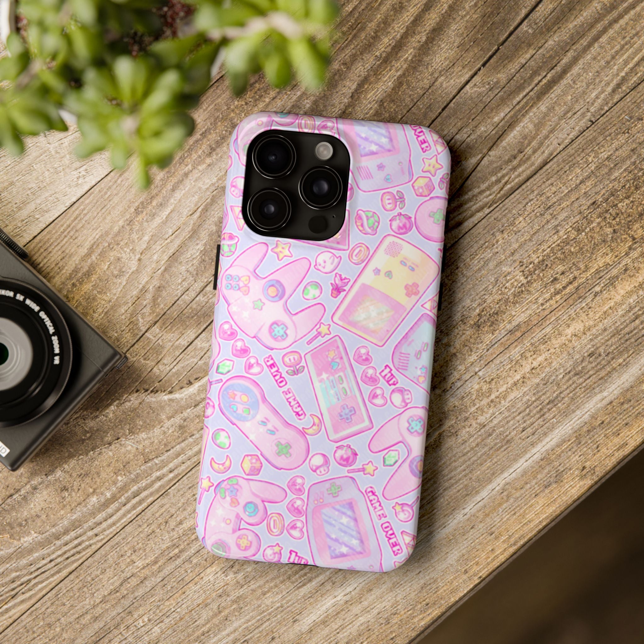 Pink Gamer Girl Phone Case (Apple & Android)