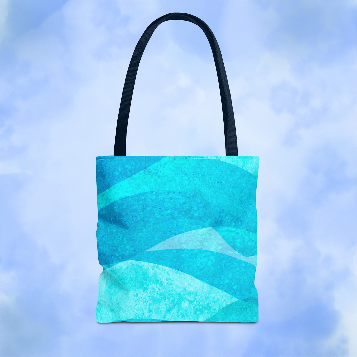 Blue Waves Tote Bag