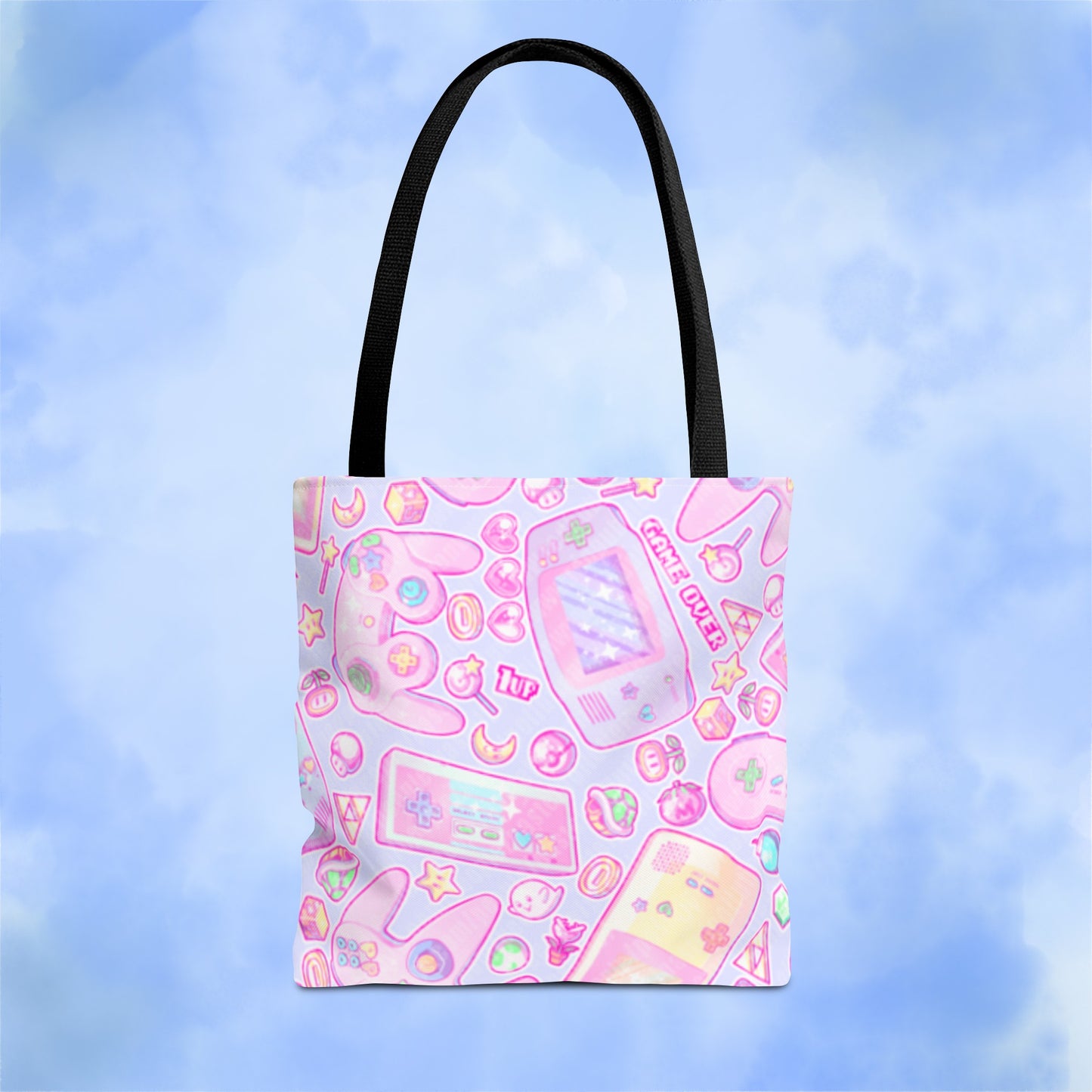 Pink Pastel Gamer Girl Tote Bag