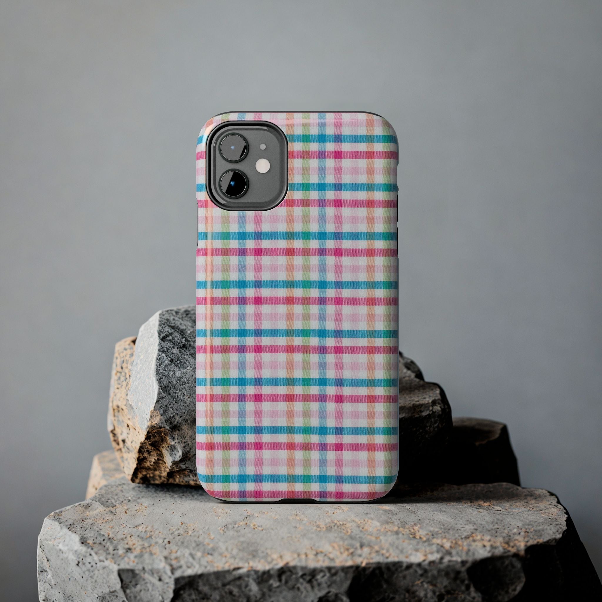 Checked Pattern Phone Case (Apple & Android)