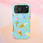 Ice Cream Festival Phone Case (Apple & Android) - Pink Sweetheart