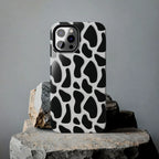 Spotted Animal Print Phone Case (Apple & Android) - Pink Sweetheart