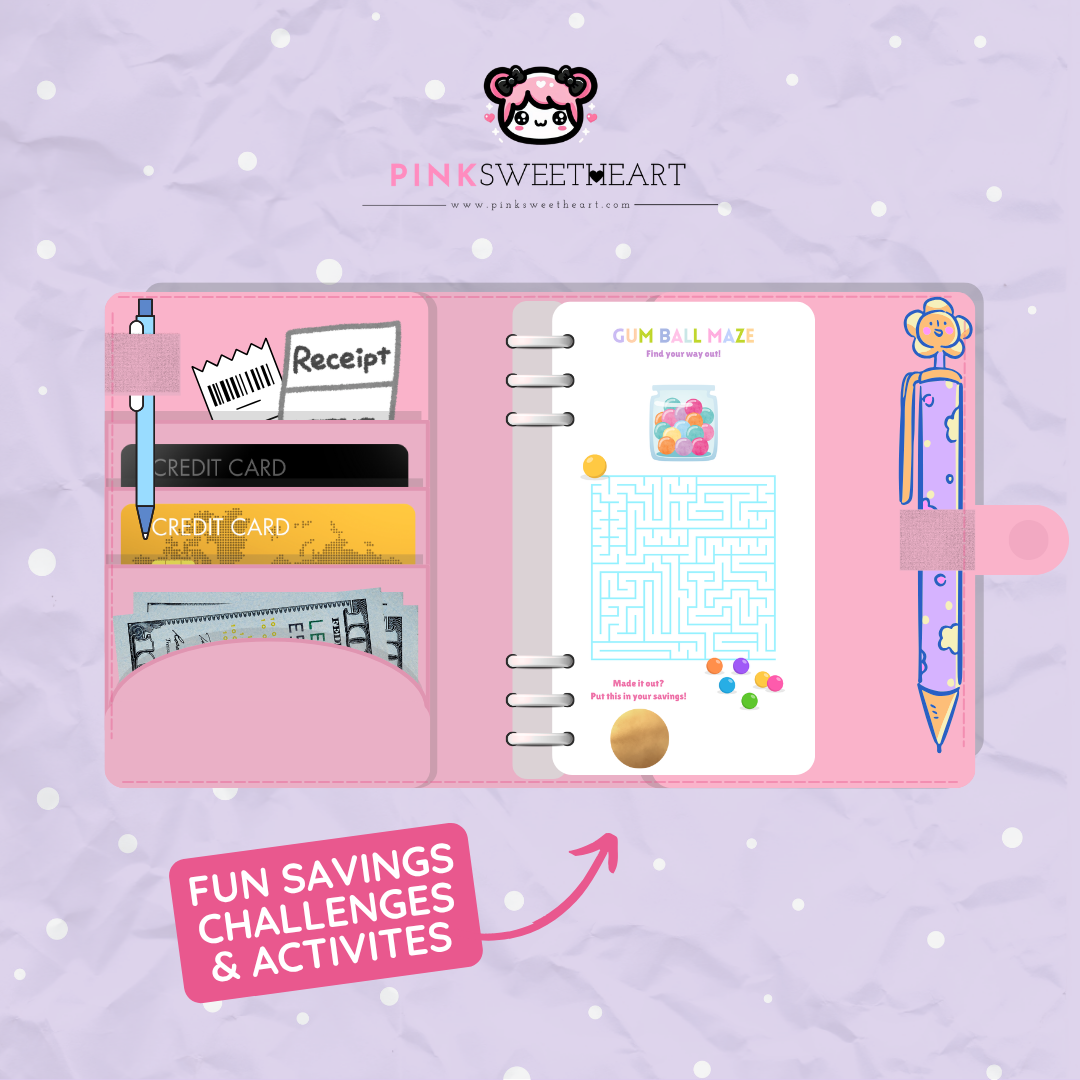 Ultimate Savings Challenges & Trackers 40 Page Bundle