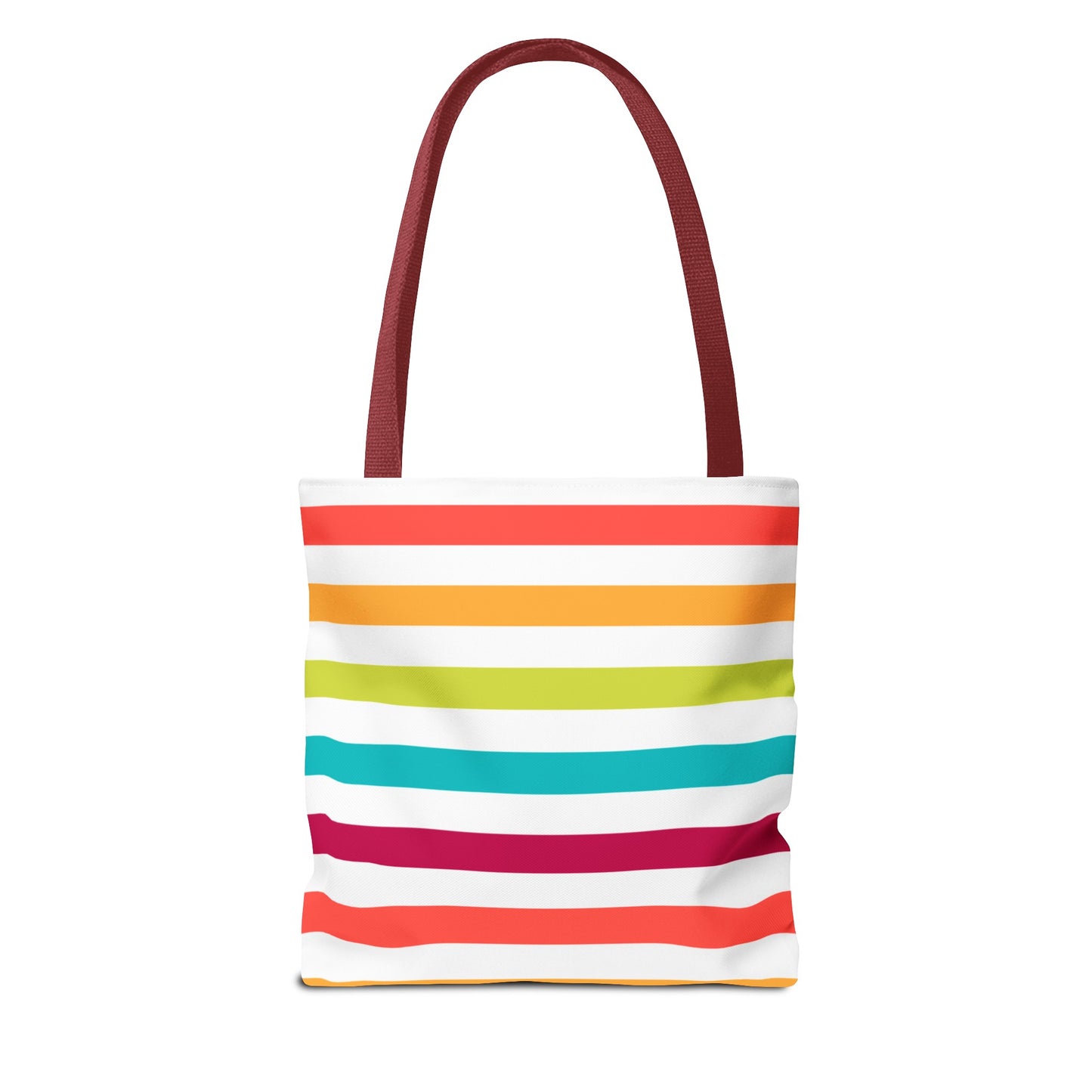 Colorful Candy Lines Tote Bag